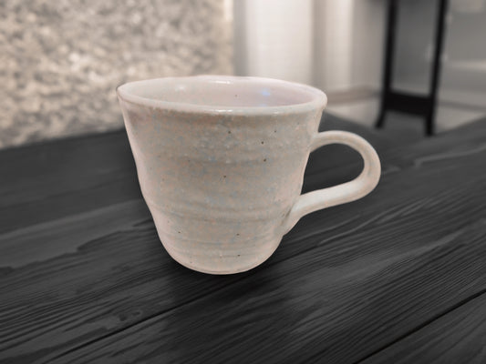 modern mug white Mino ware