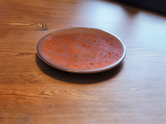 Yusai small plate Mino ware